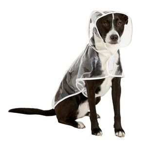 Frisco Clear Vinyl Dog Raincoat - Size Large NWT